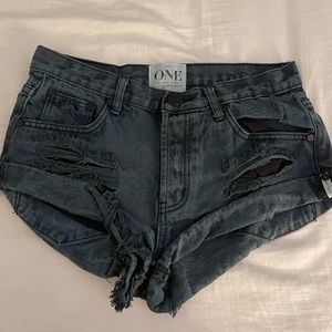 One Teaspoon Denim Shorts